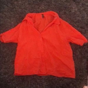 Women’s Zara top in Orange